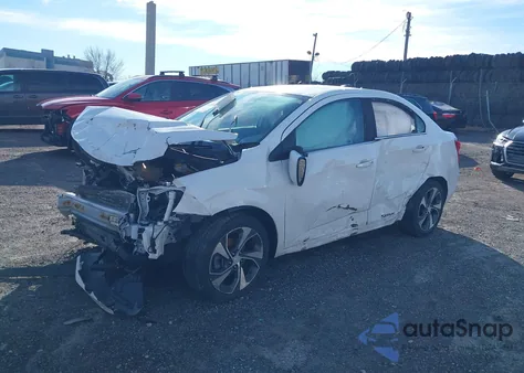 2017 Chevrolet Sonic Premier from USA, damaged, VIN 1G1JF5SB4H4135784